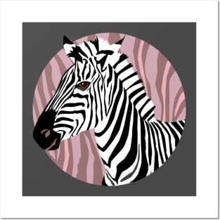 Zebra style Posters and Art